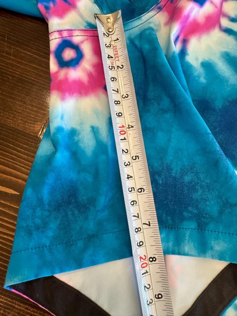 Vans‎ Blue & Pink Tie-Dye Swim Trunks Size M with 8” Inseam